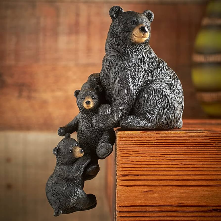 木彫り 熊 家族 wooden curved bear family 木彫り 熊 家族 wooden curved bear family